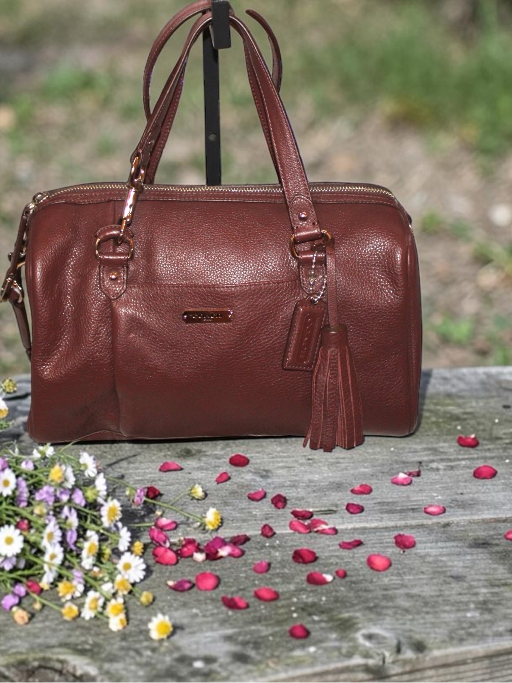 Coach Avery Two-Way Bag - Brown (Nwt)
